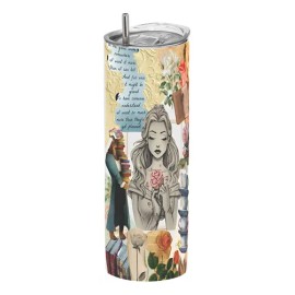 Termo Skinny Café 20 Oz - Bella Bestia Beauty Beast #65