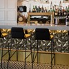 STICKGOO Diamond 3D Wall Panels, Brushed Silver Decorative Wall Covering