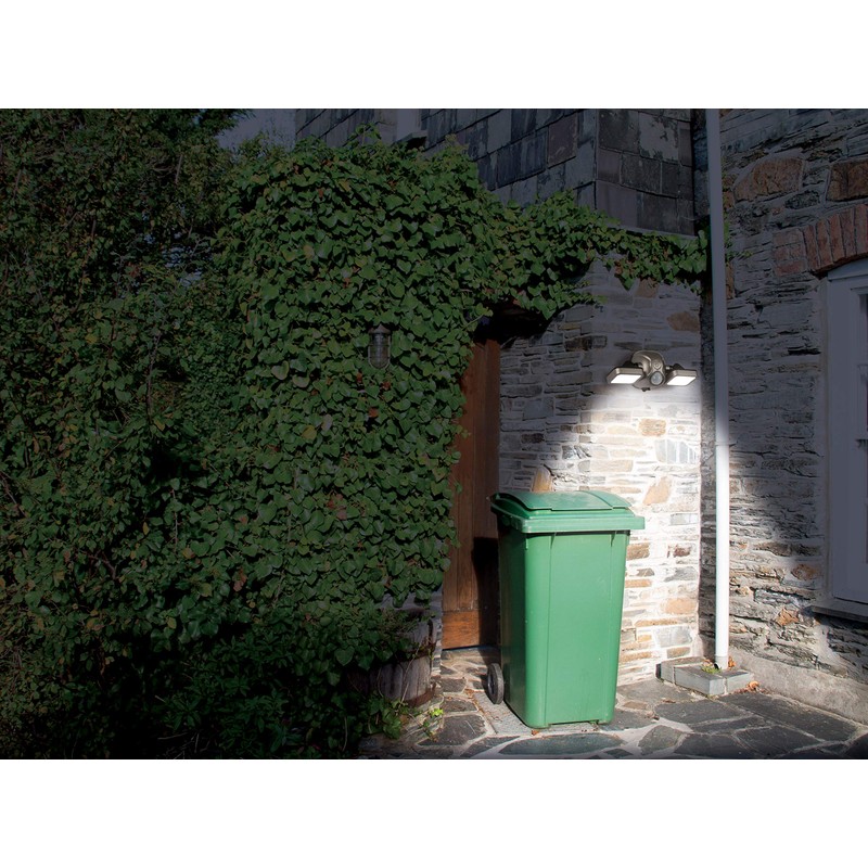 LIGHT IT! by Fulcrum, 35001-101 LED Security Light, Silver, Single