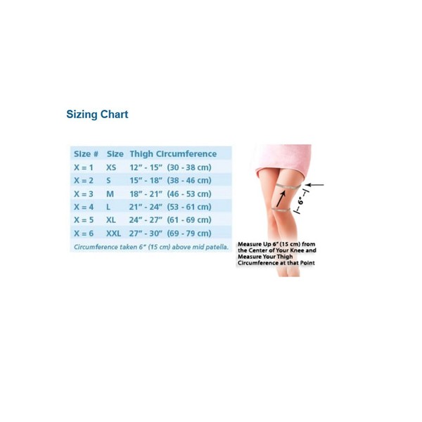 Breg Economy Hinged Knee Brace (XLarge Sleeve Airmesh Closed Back)