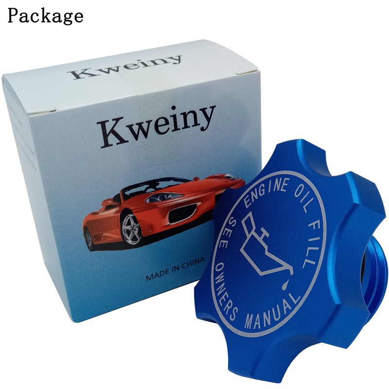 kweiny Engine Oil Filler Cap Aluminum Compatible with Chrysler Dodge