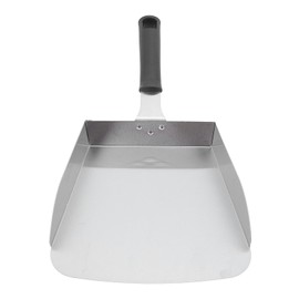 Food Shovel Large Griddle Scoop Stainless Steel Grilling Food Mover Food Shovel Burger Spatula for Stir Fry Cook