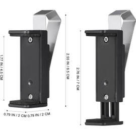 LIFKOME Soporte Clip para Control Remoto de Portón Pinza Visera para Vehículos Accesorio Ligero y Duradero Compatible Mayoría de Mandos de Puertas de Garaje