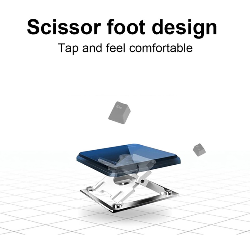 GOWENIC Combo de Teclado y Mouse Inalámbricos, Teclado Numérico Ergonómico