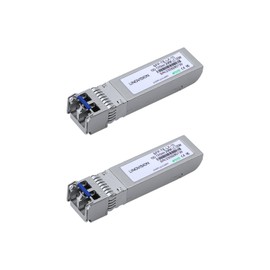 LINOVISION 10GBase-ER BIDI SFP+ Transceiver, 1310nm SMF, up to 10km, Duplex LC Connector, 10Gbps BIDI SFP+ Optical Transceiver for POE Switches with 10G SFP Port
