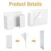 TIESOME 2 Pcs Wall Mount Phone Holder, Phone Stand, Plastic,
