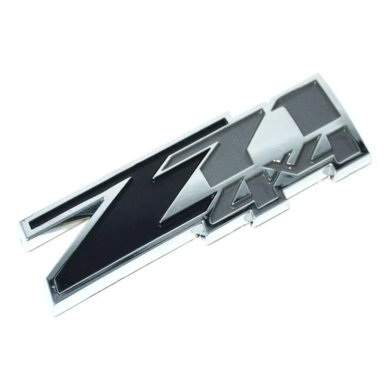 Emblemas Z71 4x4 De Abs Para Chevy Gmc Silverado Negro