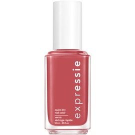 essie Expressie Nail Polish, Quick-Dry Nude Pink Nail Polish, Vegan, Party Mix & Match, 0.33 fl oz