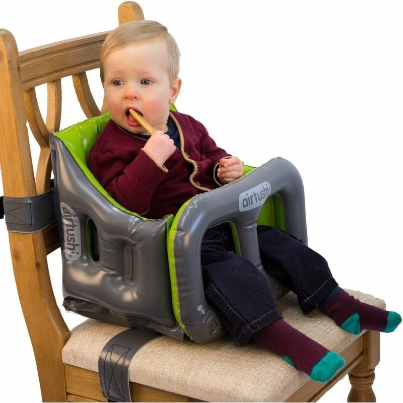 Roamwild Airtushi - The Fully Collapsible Highchair with Ridged Sides