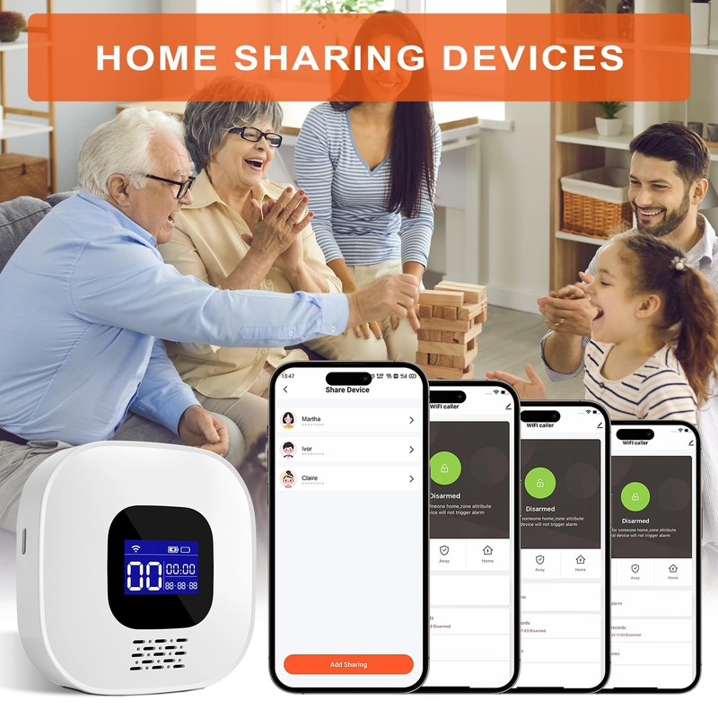 Foyucool WiFi Caregiver Pager with No Monthly Fee - Smart