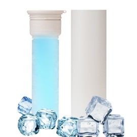 氷嚢 ミニアイスパック 【2025最新仕様&真空断熱 18時間持続】 氷のう 熱中症対策 グッズ 魔法瓶構造 アイシング 150ml 冷たさキープホルダー付き 氷のう スポーツ 暑さ対策 持ち運び 結露なし 水漏れ防止 繰り返し利用 冷却グッズ 冷温スティック ひんやり 冷やす 通学 通勤 屋外作業 アウトドア ギフト (ドーンピンク)