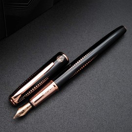 czxwyst Picasso 916 Malage Fountain Pen Original Box New Version (Starry Black, Medium Nib 0.7mm)