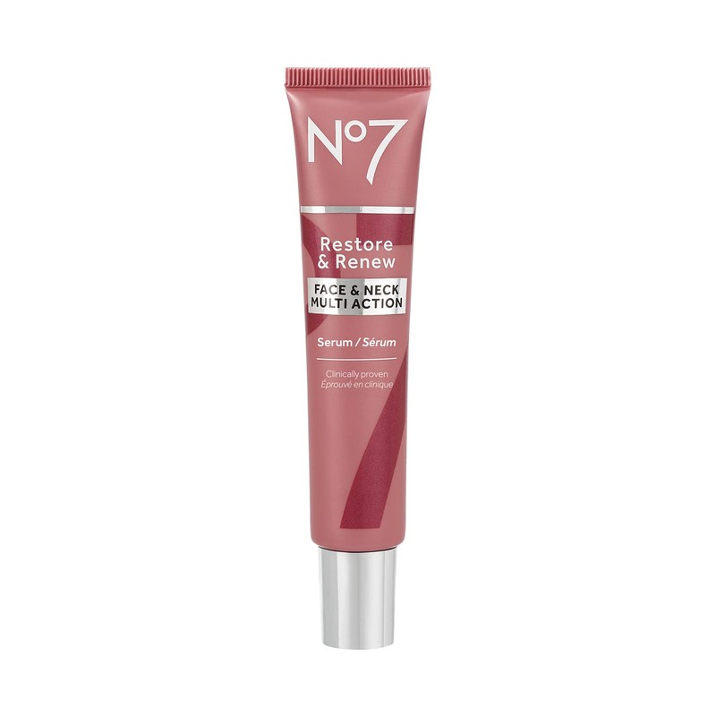No7 Restore & Renew Face & Neck Multi Action Serum