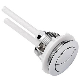 Dual Flush Toilet Water Tank Valve Push Button for 38mm Hole Cistern Lid
