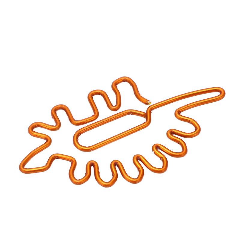 100pcs Paper Clips Portable Mini Cute Dinosaur Shape Electroplated Metal