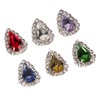 30pcs Sew On Rhinestones 6 Colors DIY Handcraft Glass Rhinestone