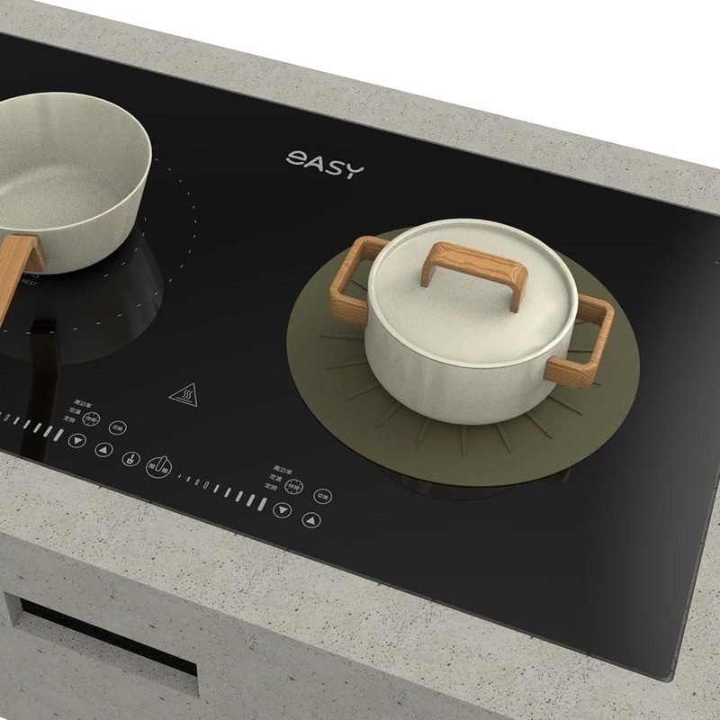 Induction Cooktop Protector 10" (26cm), Induction Cooktop Mat - Silicone