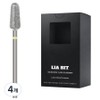 BESSIE Riabit Arcsoft XF nail bits, 4 pieces, silver / BESSIE 리아비트 아크소프트 XF 네일비트, 4개, 실버