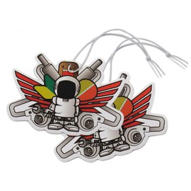 VmG-Store VmG-Store 2er Set Lufterfrischer Duftbaum Tuning frs Auto Duftspender Air Freshener Duft lustiger Anh?nger Design (152 JDM)