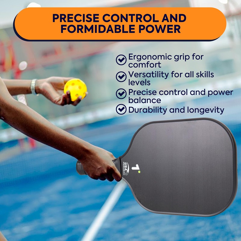 DCC Online - Pickleball Paddles (Black)