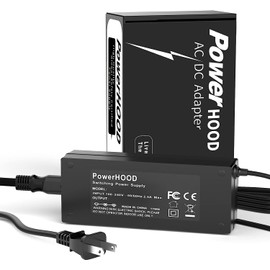 PowerHOOD 65W USB Type-C AC Adapter Compatible with ACEMAGIC AM06 Pro Dual LAN Mini Gaming PC AMD Ryzen 7 5700U Mini PC Desktop Computers 19VDC 3420mA Power Supply Cord Battery Charger Cable PSU