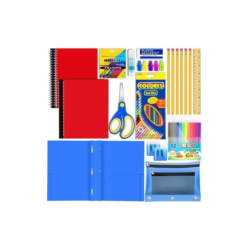 Gosodeny 1 Set Back to School Supplies Kit, Stationery Set