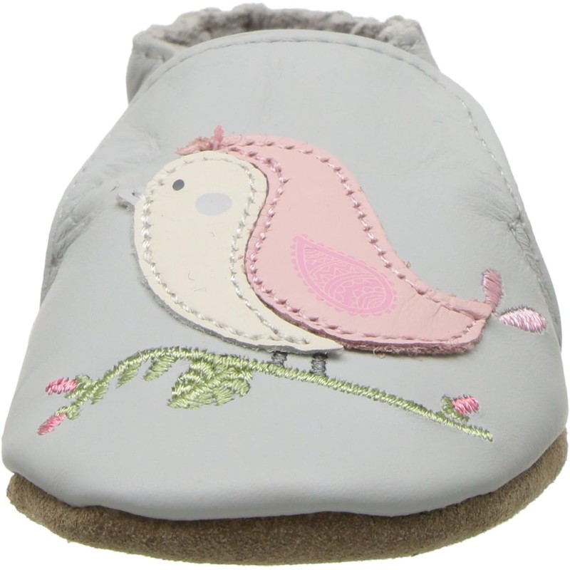 Robeez Baby Girls and Unisex Soft Soles Slip-Resistant Crib Shoes