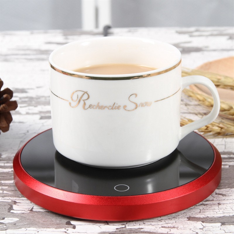 Waterproof Touch Heating Cup Mat Warm Pad Electric Coaster for