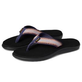 Teva Women's Voya Flip Flop, Archive Topo Lupine, 10