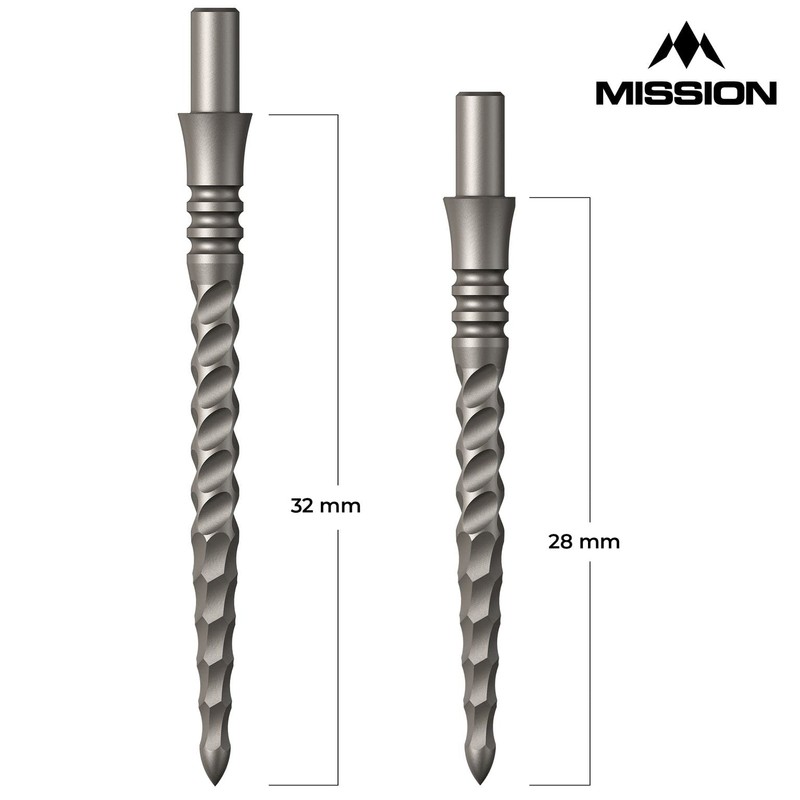 Mission Darts Sniper Points | Lunar CS | Steel Tip