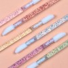 100 Aplicadores Maquillaje Pestaña Lip Brush Glitter Labio F