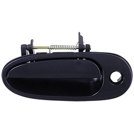 Dorman 77602 Front Driver Side Exterior Door Handle Compatible with Select Oldsmobile/Pontiac Models, Smooth Black, Beige