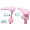 Pink Coffee Syrup Pump for 750 ml Bottles (Pack of