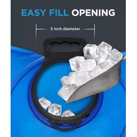 Rangland Hydration Bladder with Bag Large 8 Liter/2 Gallon Water Reservoir w Large Mouth