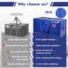 6 Pack Extra Large Heavy Duty Moving Bags with Reinforced