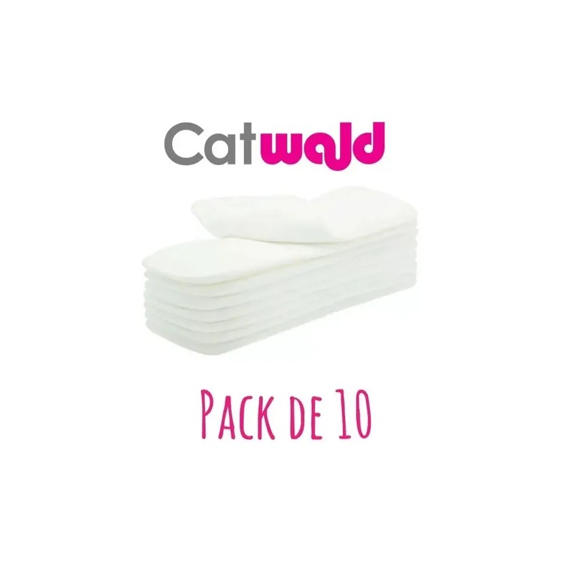 Insertos Absorbente Para Pañal De Tela Reutilizable X 10unid