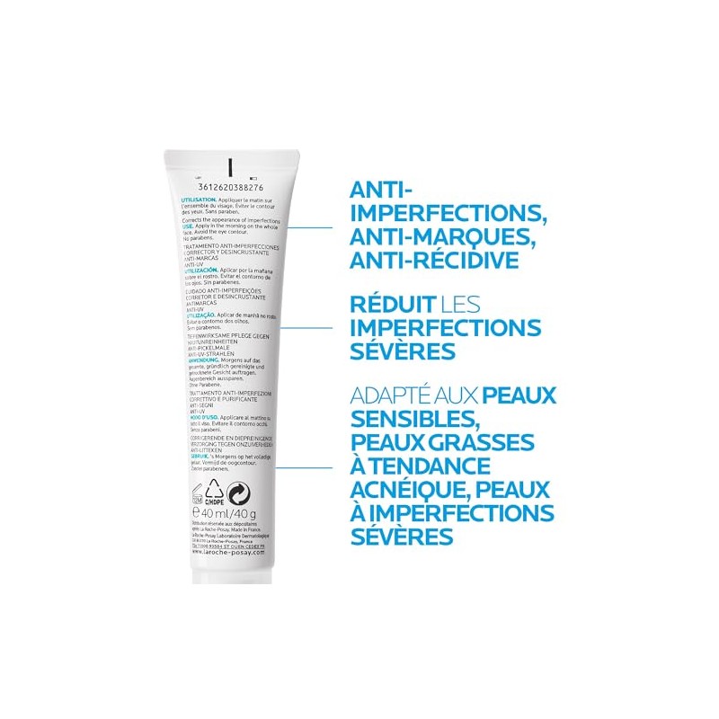 La Roche-Posay Effaclar Duo [+] SPF 30 40 ml Face