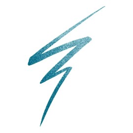 NYX Professional Makeup Epic Ink Liner Glitz Tono Tapered Twinkle (azul claro con brillos), 1ml - Delineador de ojos líquido con brillos, a prueba de agua y ultra pigmentado, fórmula vegana