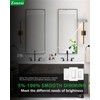 zouzai Second Generation Modern LED Bathroom Vanity Light Bar Black