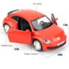 2012 Volkswagen Beetle Toy Car, Model Car in Scale 1:36