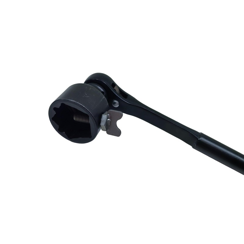 JXHONG Adjustable Ratcheting Hydrant Wrench for 7/8" to 1-3/4" Pentagon