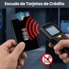 FBXGT 60 PCS Protector RFID para Tarjetas, Protector de Tarjetas