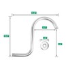 Purelux Goose Neck Shower Arm Water Outlet PJ1202 Made of