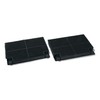 PAIR OF FILTERS FOR FABER HOOD 19,3 X 13,7