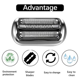 73S Replacement Head Compatible with S7 Shavers,Shaver Replacement Heads for Series 7 73S 7020s, 7025s, 7085cc, 7027cs, 7071cc and 7075cc
