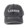 PD vacation cap, London embroidered baseball cap, cotton baseball cap,