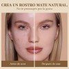 Base Maquillaje Polvo Compacto Fijador Matte 1pcs