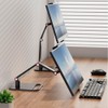 WYSXEBWZ Portable Monitor Holder for 6-17.3 Inch Screen Desktop Expandable