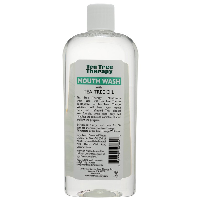 Tea Tree Therapy Mouthwash, 12 Ounce