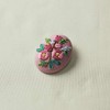Olympus K9080 French Embroidered Brooch Kit, Pink
